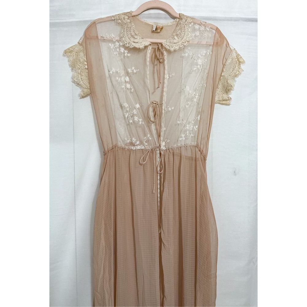 Rare vintage Lanvin Saks Fifth Avenue Nightgown - Picture 6 of 12